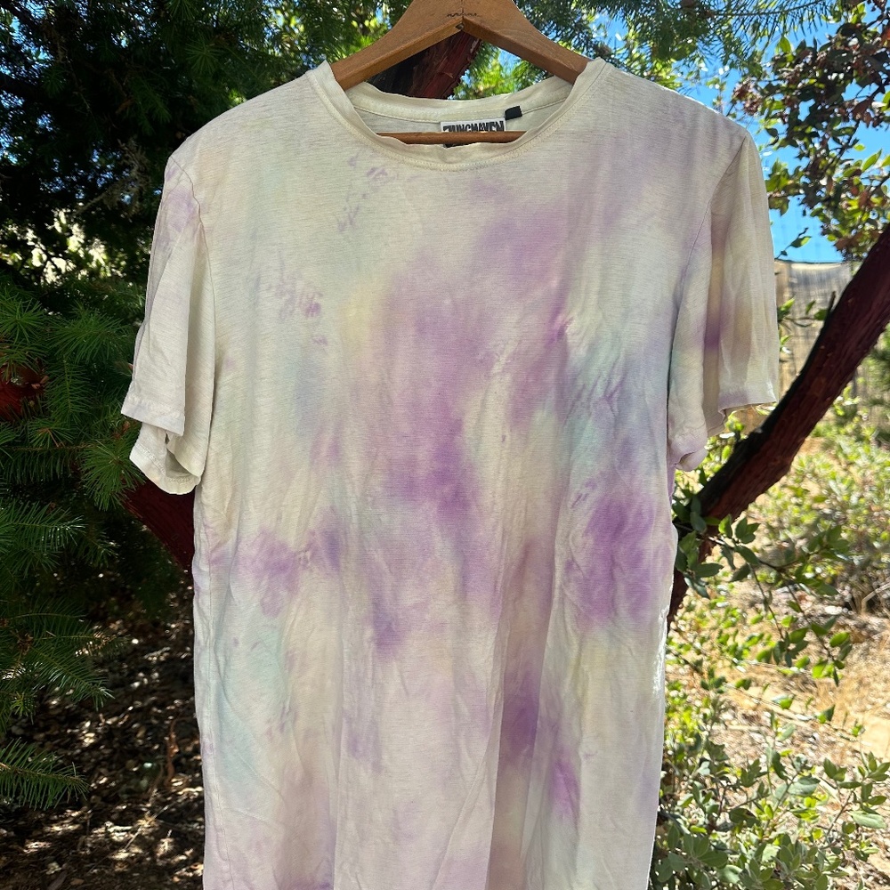 Jungmaven Tie Dye Shirt Organic Cotton Hemp Large Mens Summer T-Shirt